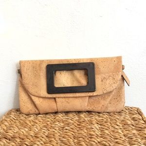 100% Cork Clutch!  Natural, unique and hand made!